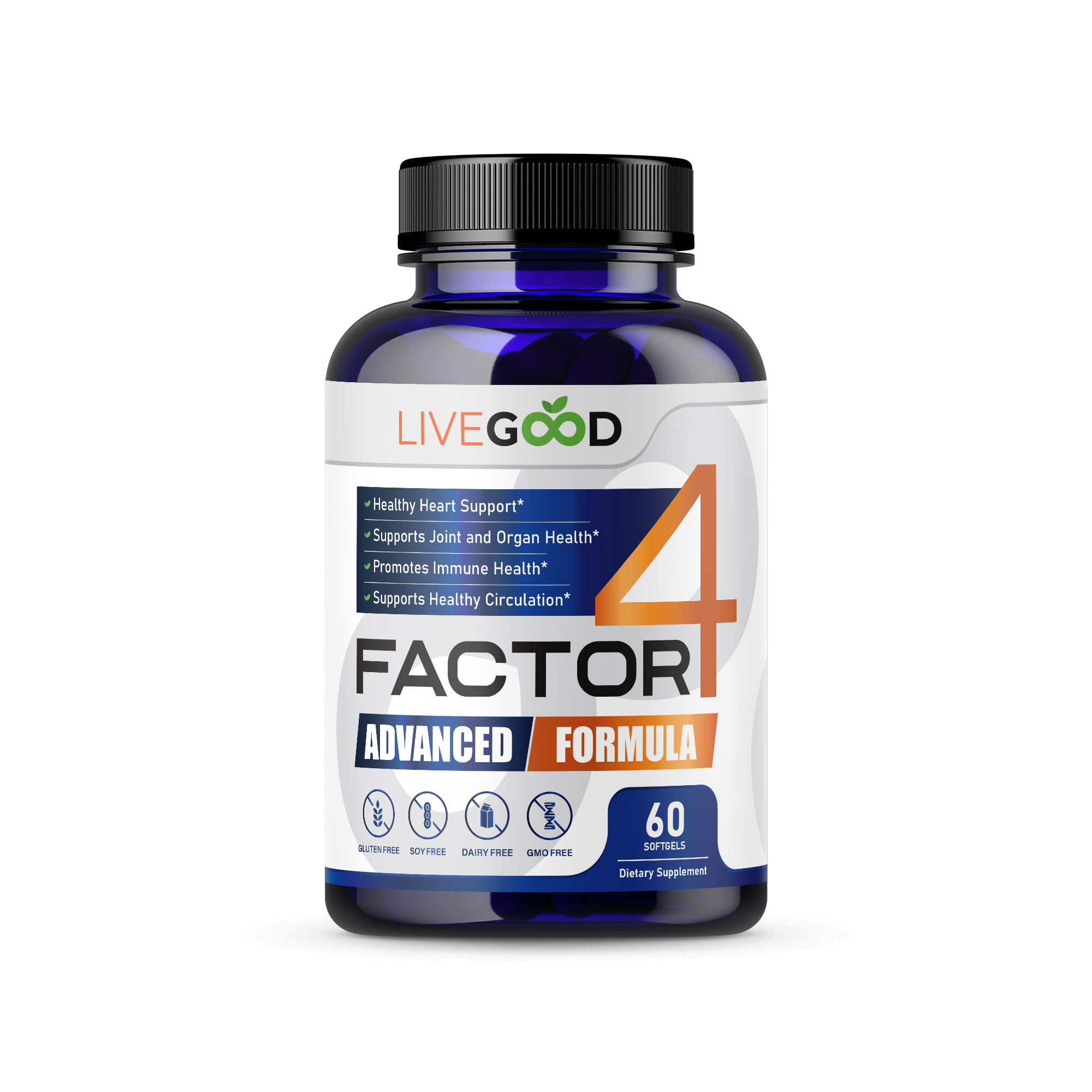 LiveGood Factor4 - Advanced Inflammation Management