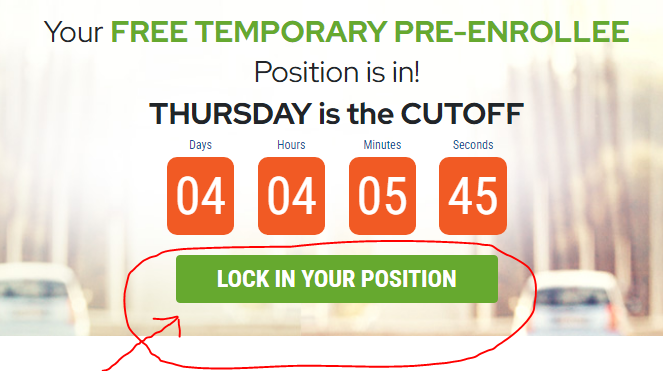LOCK IN YOUR POSITION IN LIVEGOOD